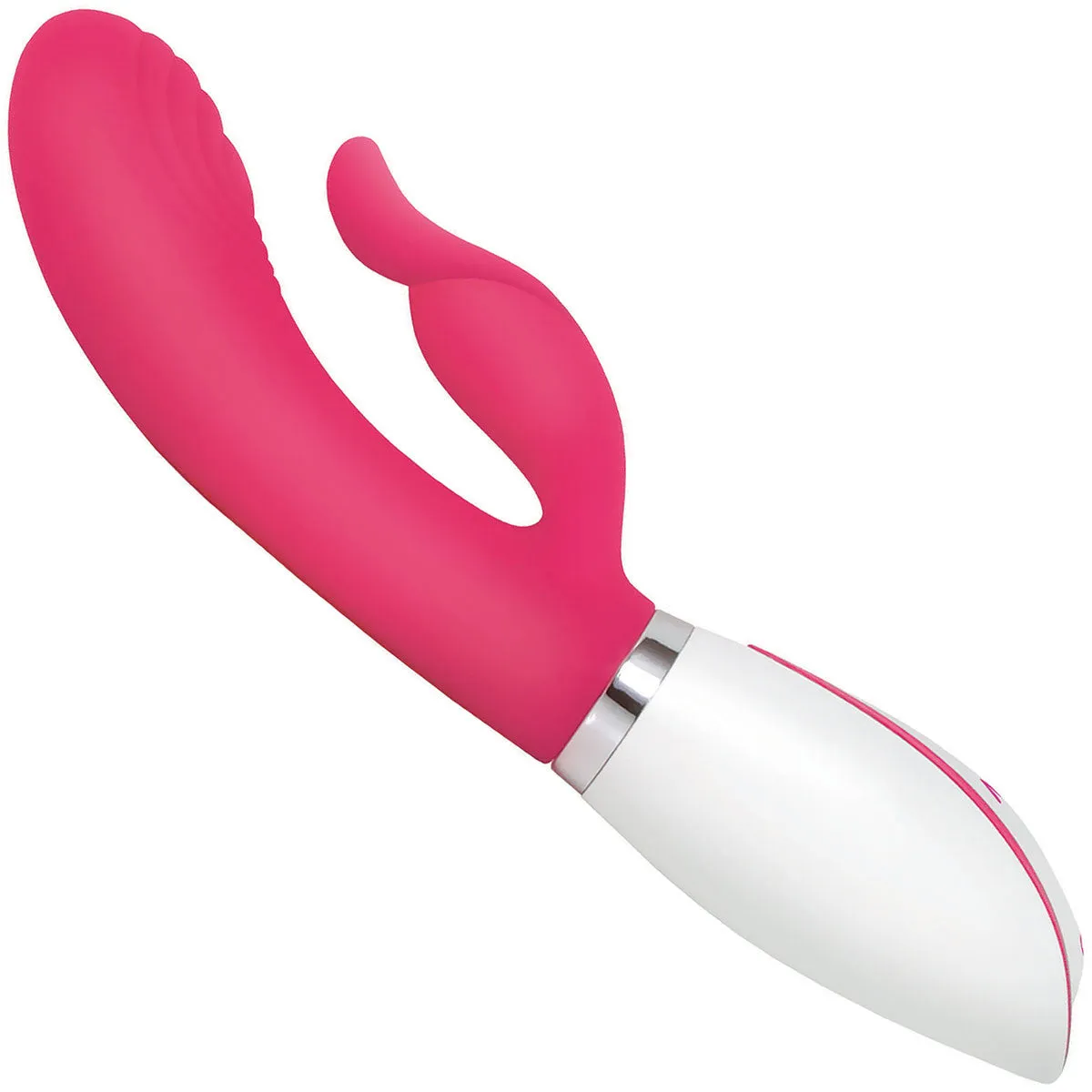 Disco Bunny Rabbit Style Silicone Rechargeable Vibrator by Evolved Novelties