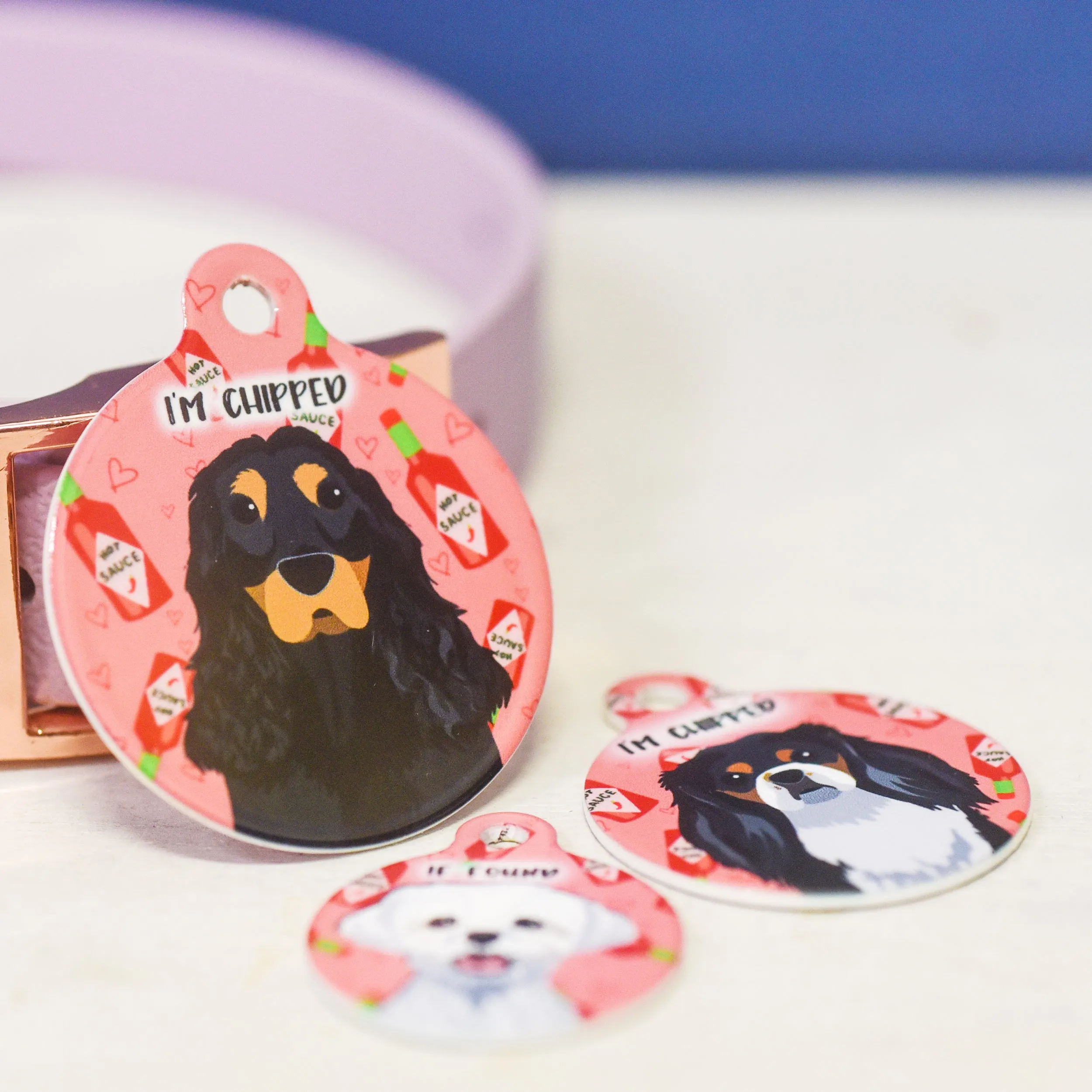 Dog Tag Personalised - Hot Sauce