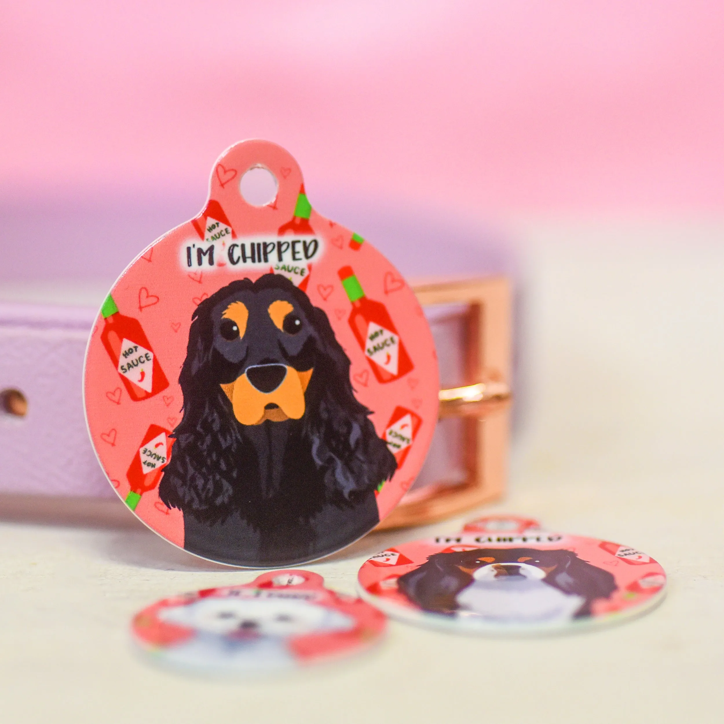 Dog Tag Personalised - Hot Sauce