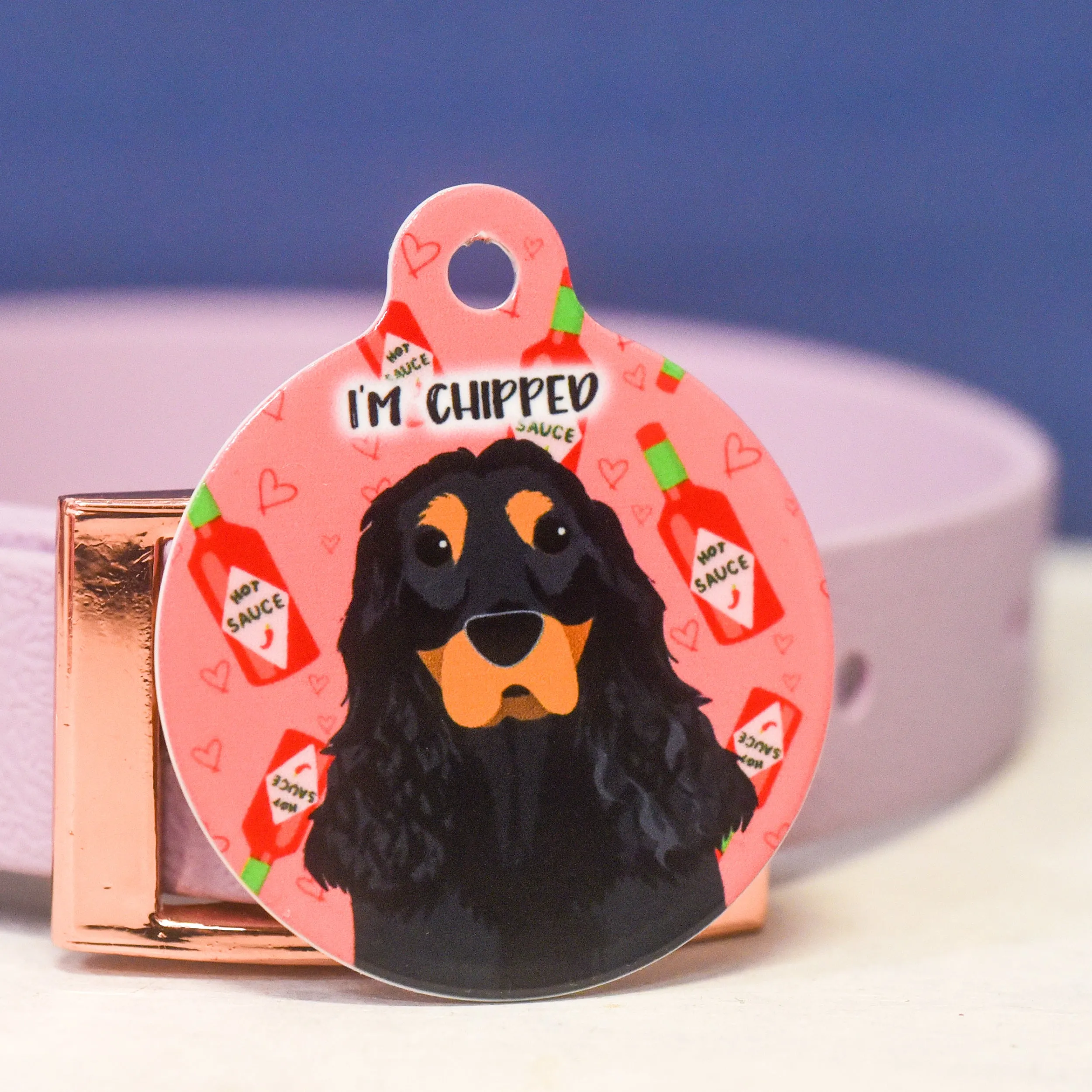 Dog Tag Personalised - Hot Sauce