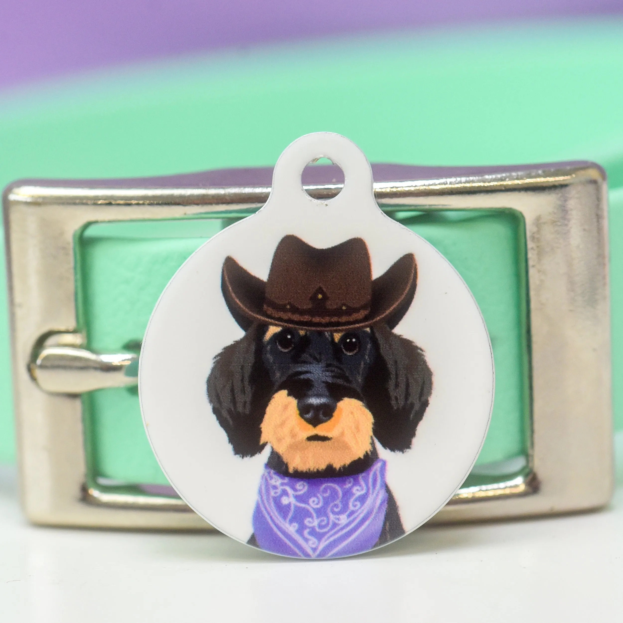 Dog Tag Personalised - Wild West Dogs