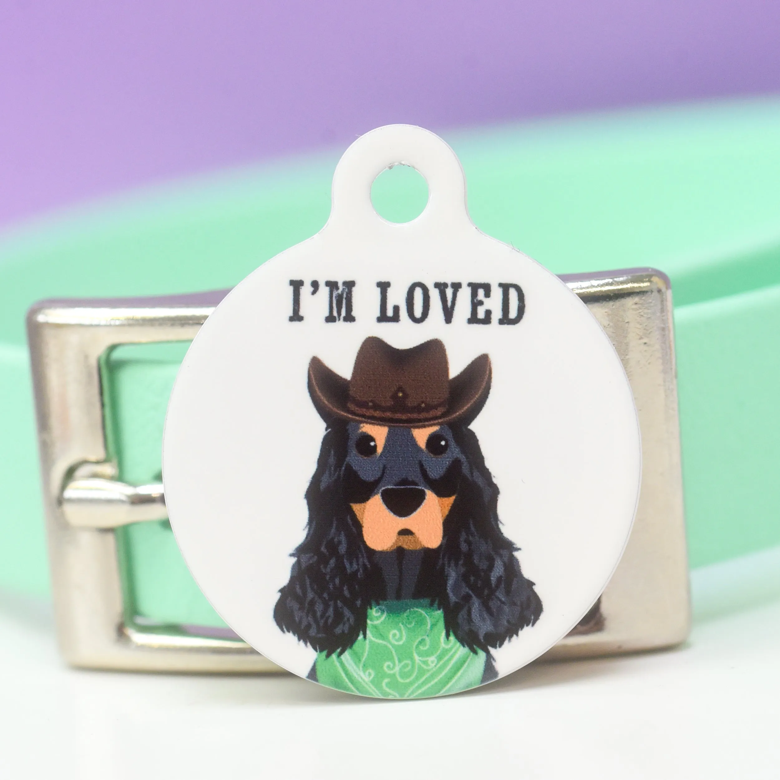 Dog Tag Personalised - Wild West Dogs