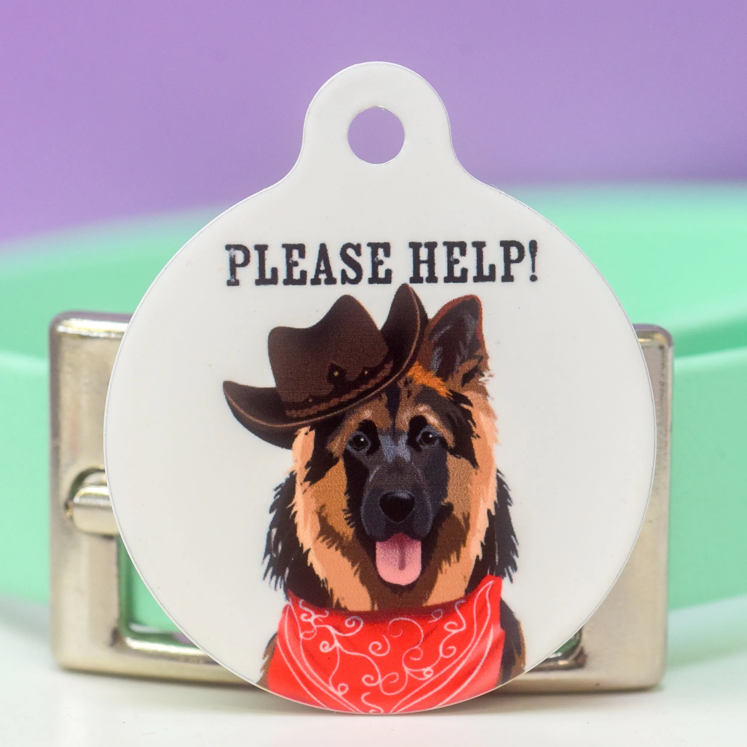 Dog Tag Personalised - Wild West Dogs