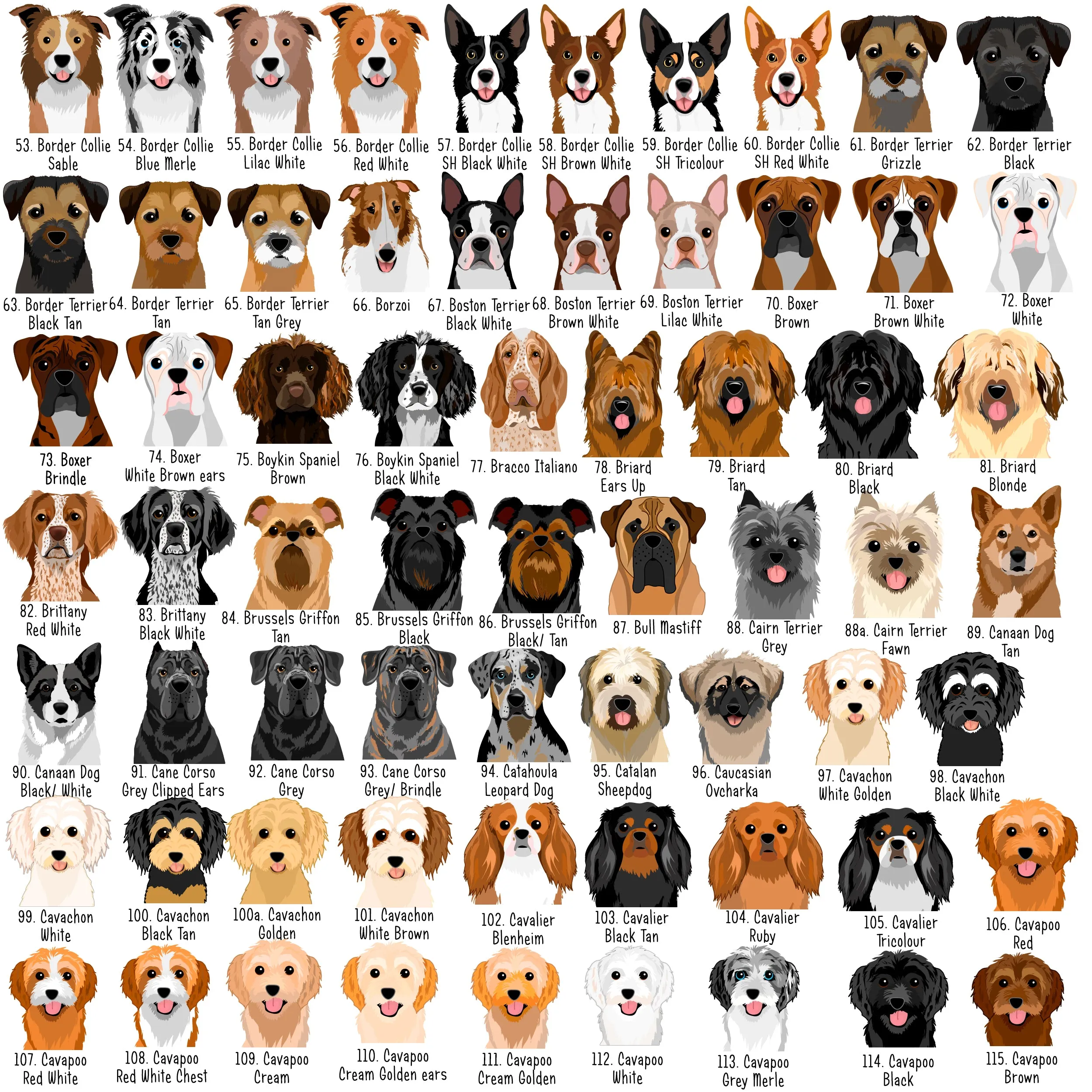 Dog Tag Personalised - Wild West Dogs