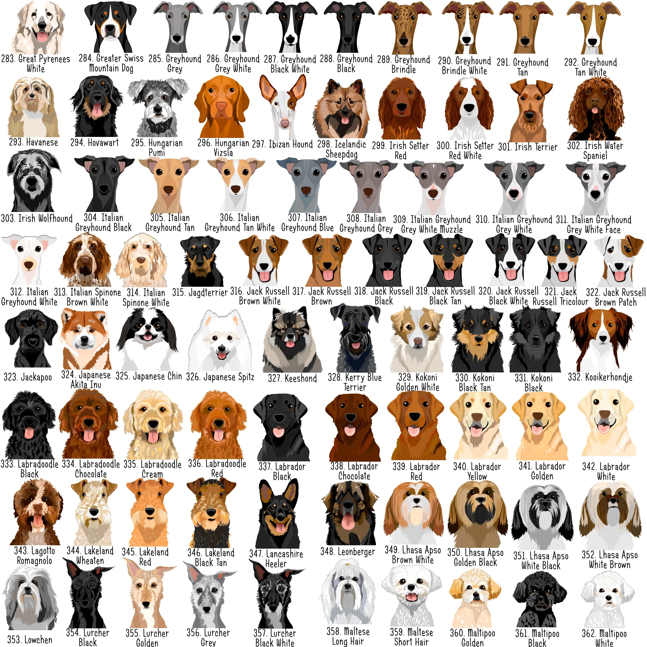 Dog Tag Personalised - Wild West Dogs