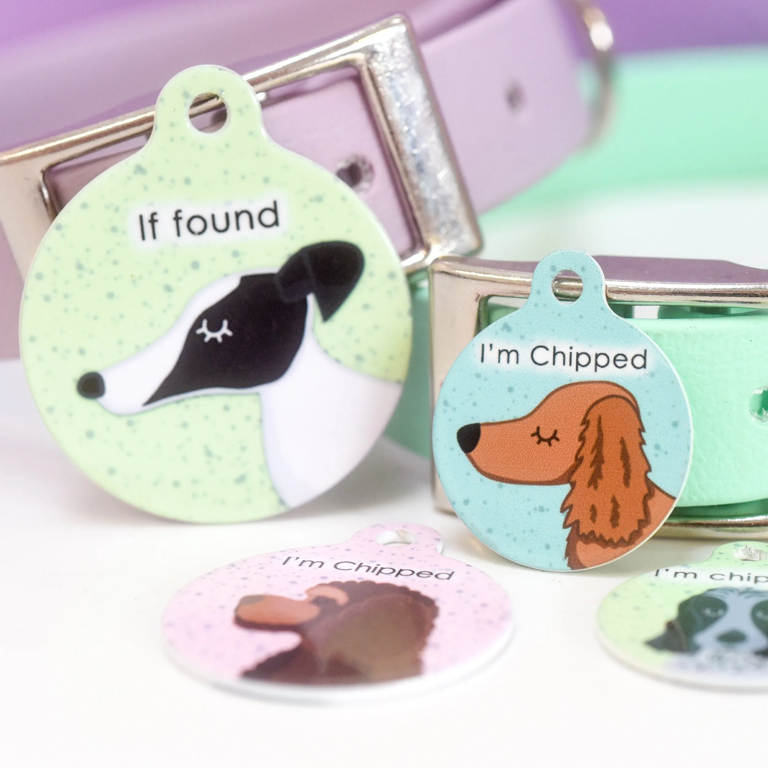 Dog Tag Speckled