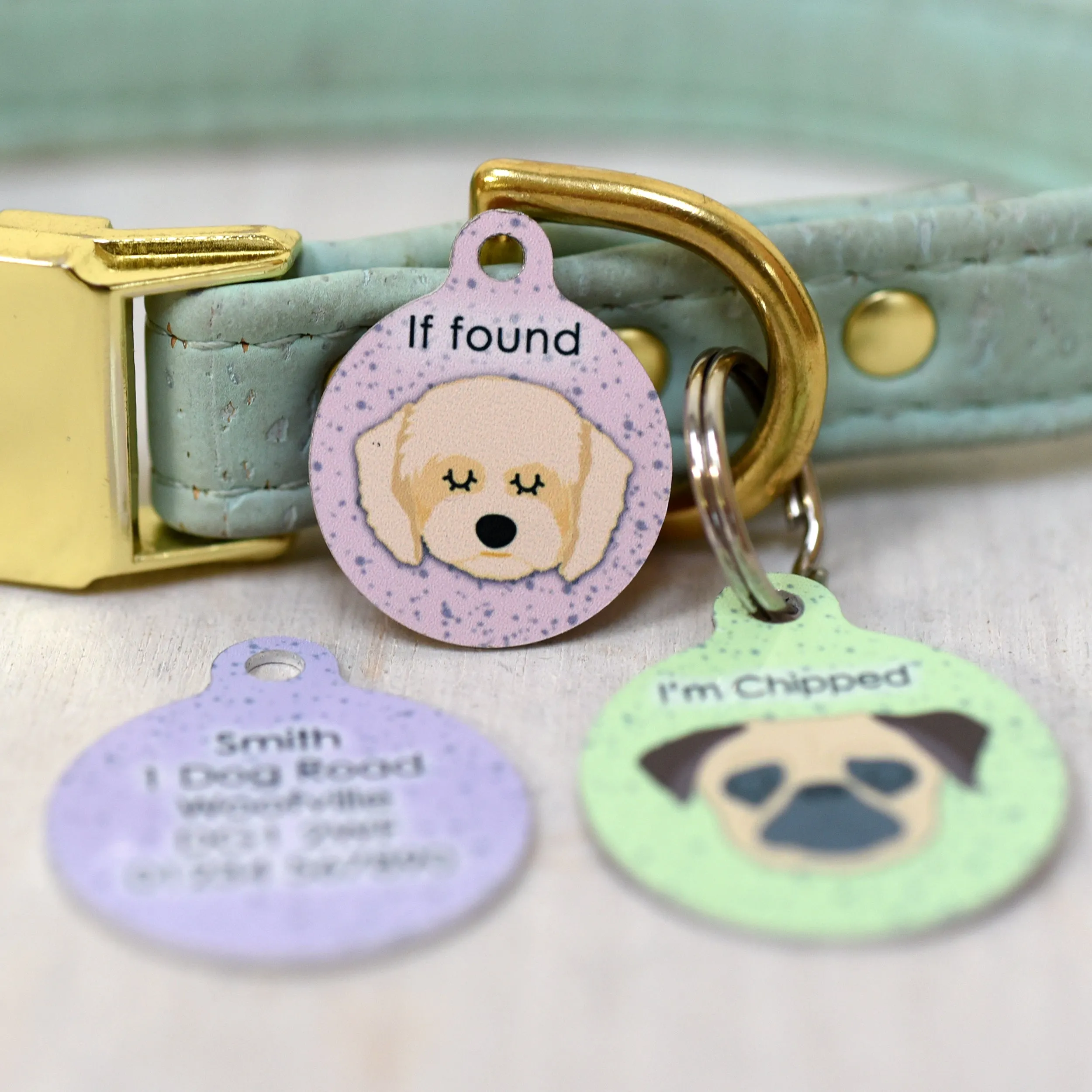 Dog Tag Speckled