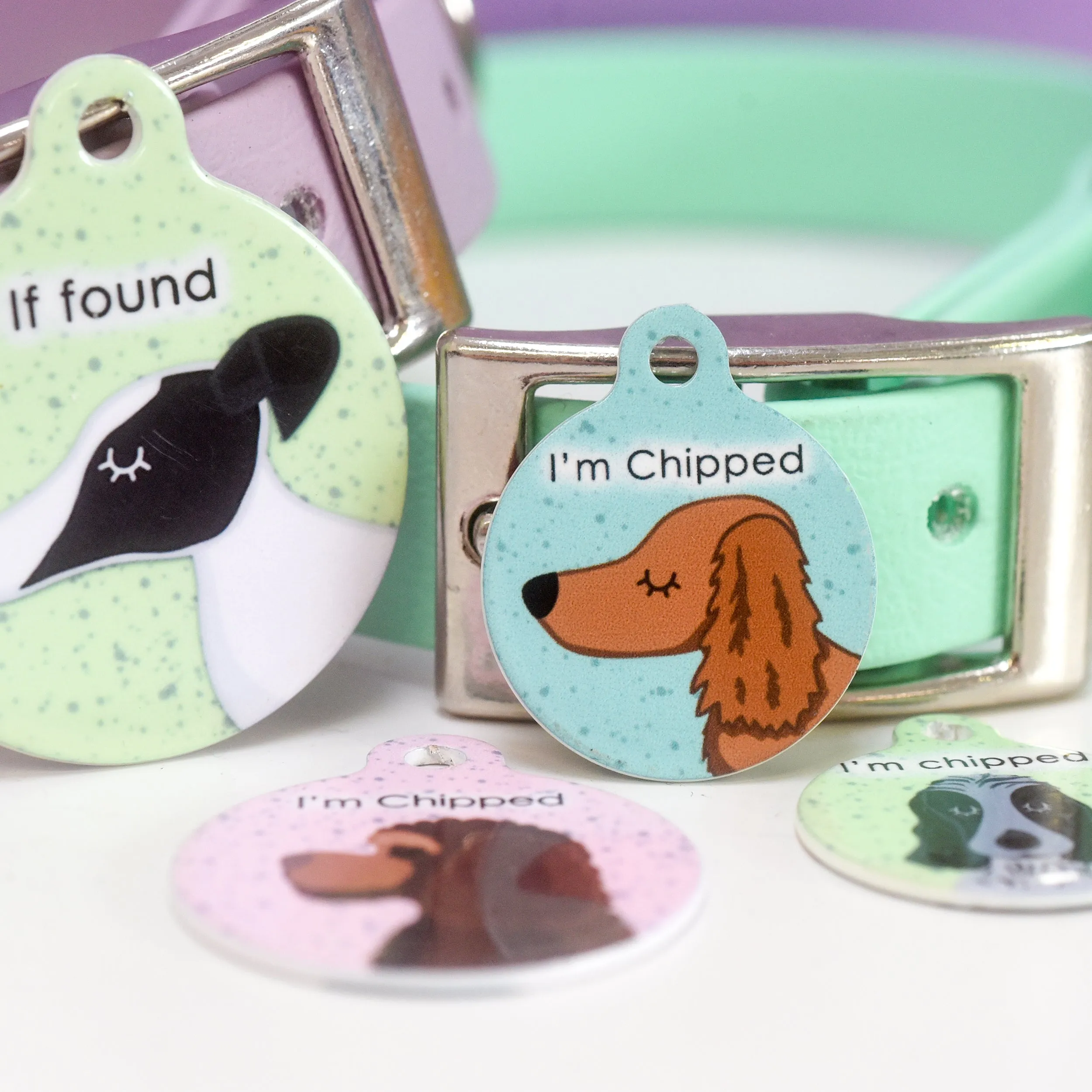 Dog Tag Speckled