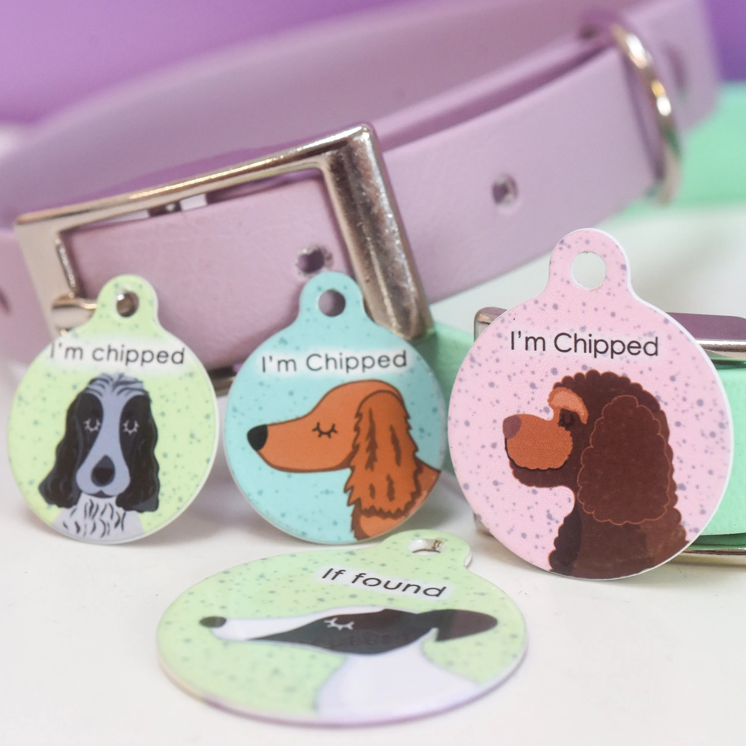 Dog Tag Speckled
