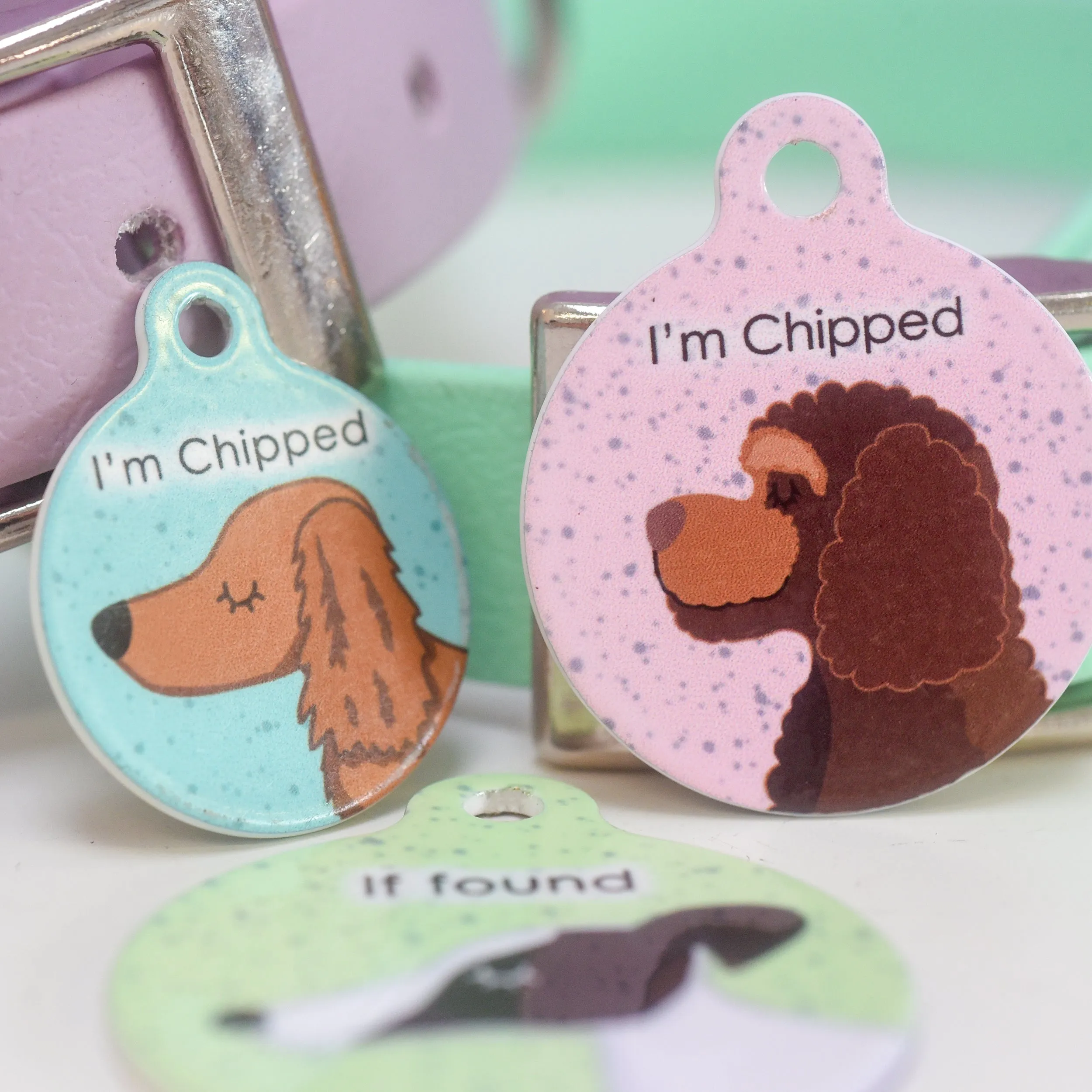 Dog Tag Speckled