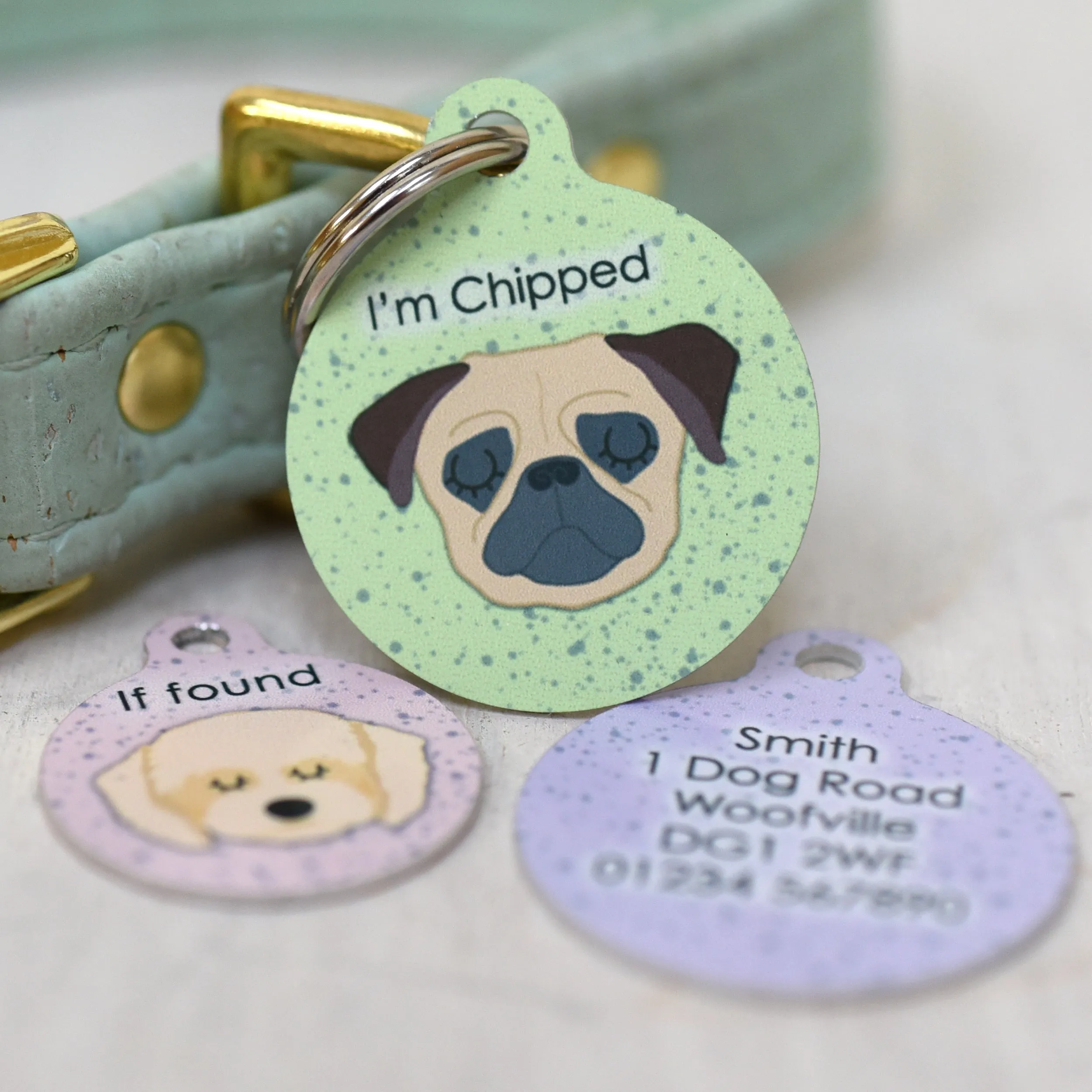 Dog Tag Speckled