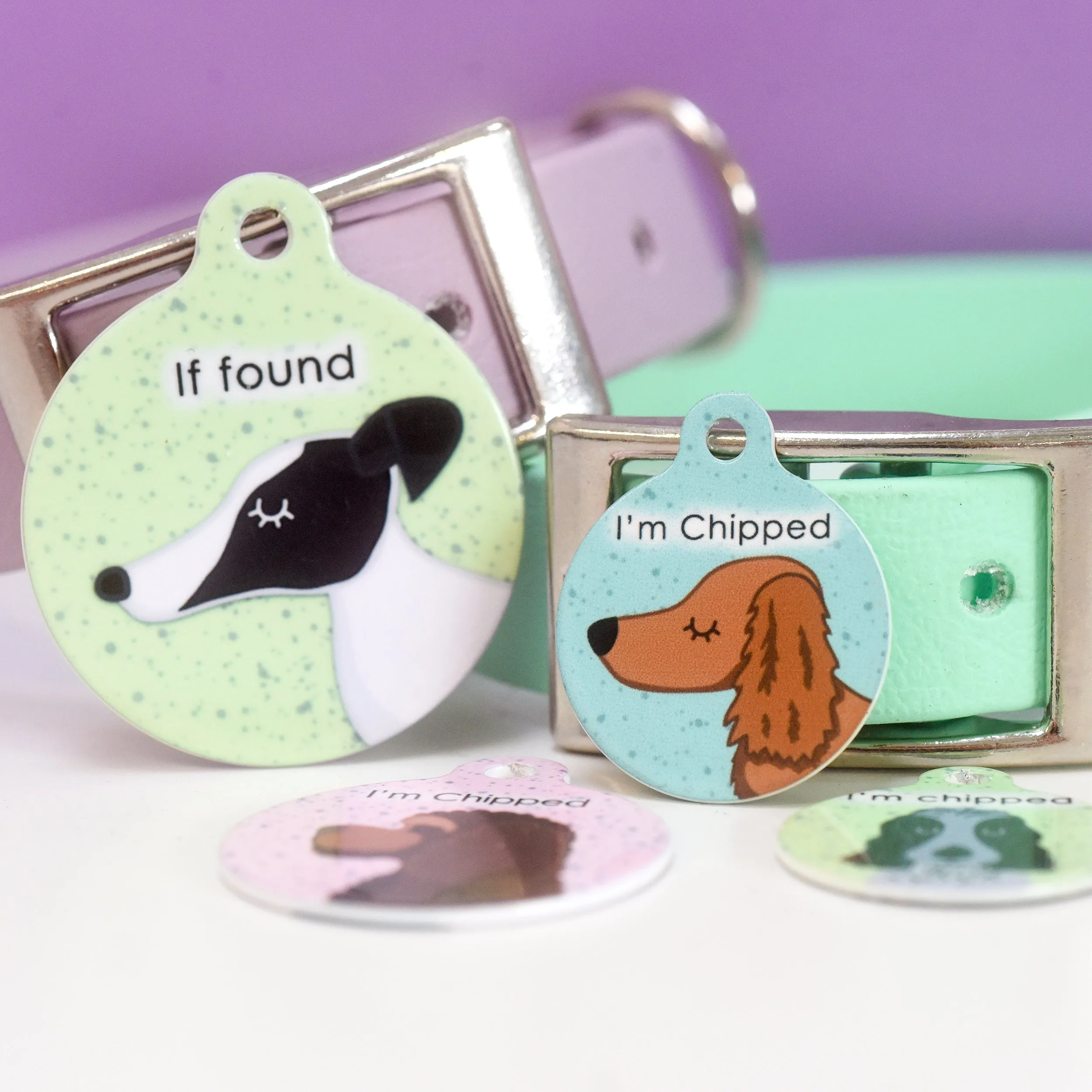 Dog Tag Speckled