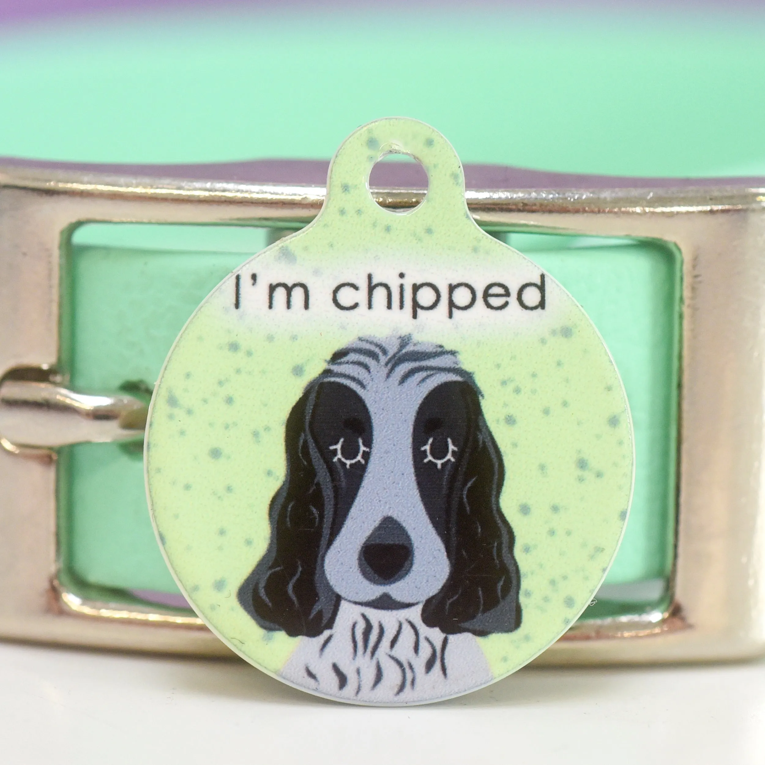 Dog Tag Speckled