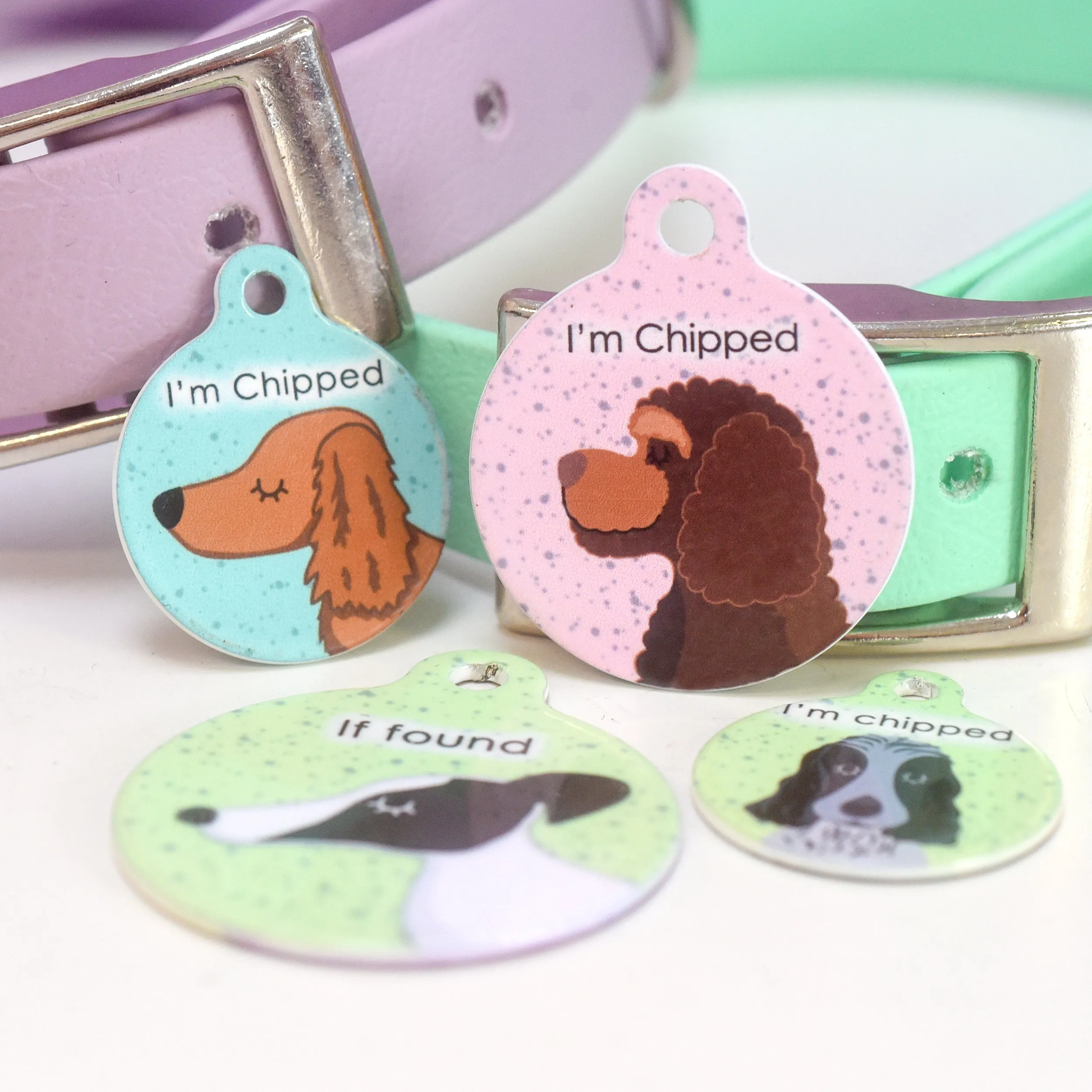 Dog Tag Speckled