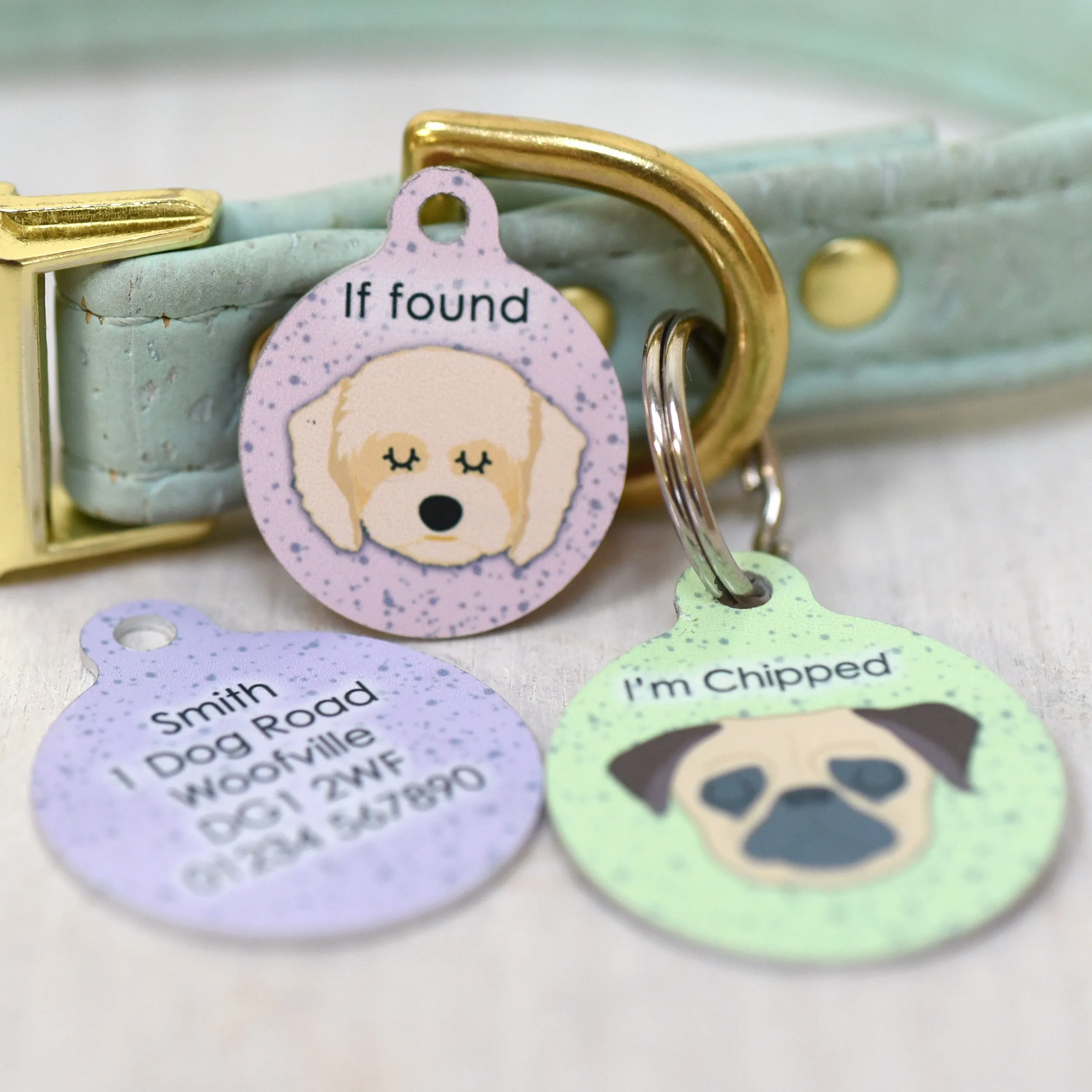 Dog Tag Speckled