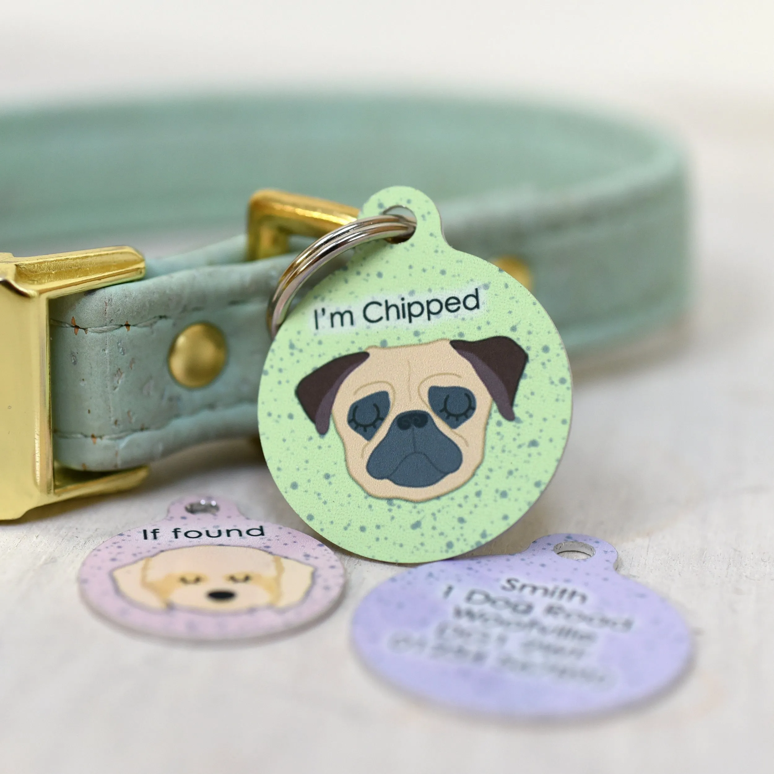 Dog Tag Speckled