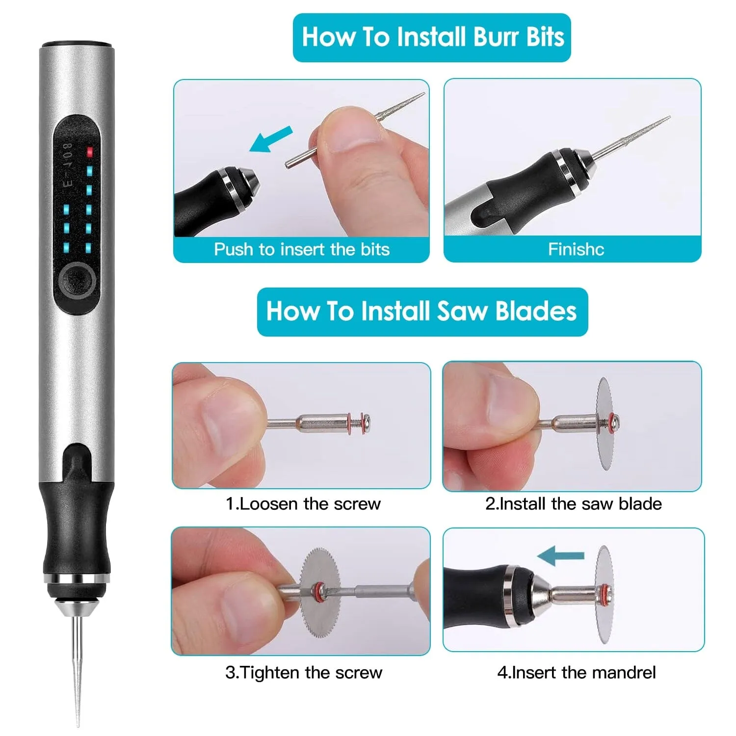 Electric Cordless Engraving Pen