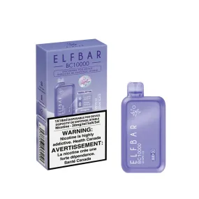 Elf Bar BC10K Grape Ice Disposable Vape Pen