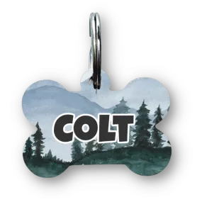 Face North Bone Dog Tag
