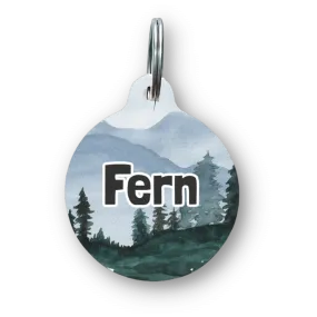 Face North Circle Pet Tag