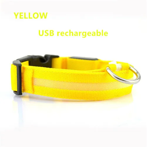 Flashing Dog Collar Led Luminous Small Dogs Collars