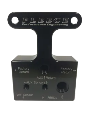 Fleece Performance 07.5-09 Dodge 6.7L Cummins 3rd Gen Fuel Distribution Block