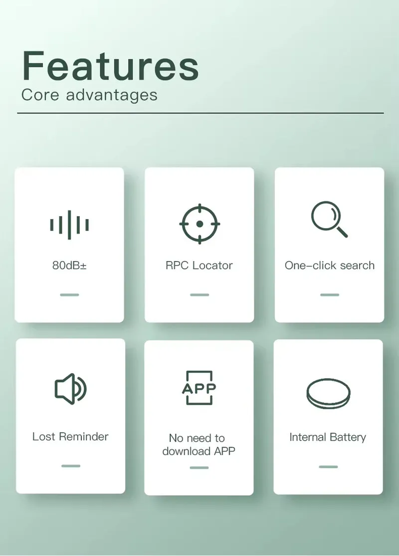 For Apple Find My Mini Bluetooth GPS Tracker anti Lose Reminder Device Key Finder Pet Dog Kid Bag Wallet Car Locator Smart Tag