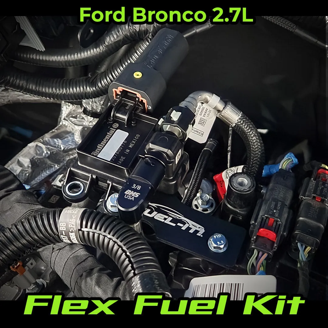 Ford Bronco Bluetooth Flex Fuel Kit for the 2021  2.7L EcoBoost