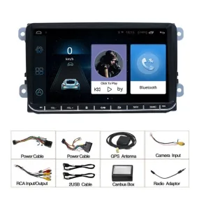 format: 2 32G - 9-inch Car Bluetooth MP5 Player Android System