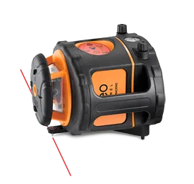 geo-FENNEL FL 275HV Tracking Rotating Laser Level with FR 80 MM Tracking Receiver