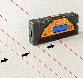 geo-FENNEL FL 275HV Tracking Rotating Laser Level with FR 80 MM Tracking Receiver