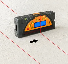 geo-FENNEL FL 275HV Tracking Rotating Laser Level with FR 80 MM Tracking Receiver