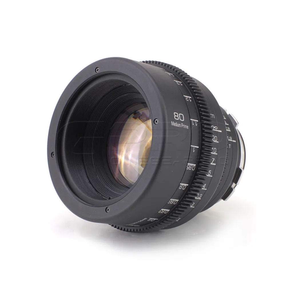 G.L Optics MEDIUM CINE PRIMES Rehoused Mamiya 645N Medium Format Lenses