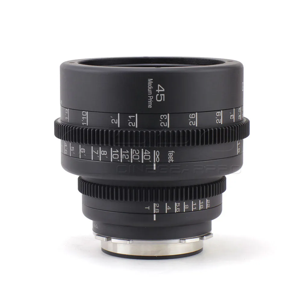 G.L Optics MEDIUM CINE PRIMES Rehoused Mamiya 645N Medium Format Lenses