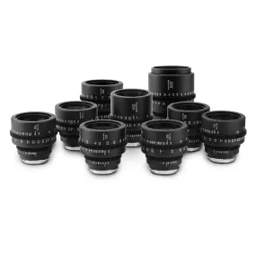G.L Optics MEDIUM CINE PRIMES Rehoused Mamiya 645N Medium Format Lenses