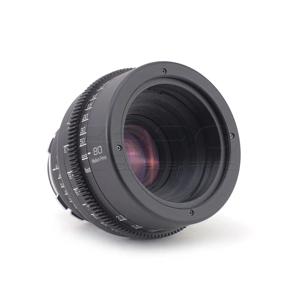 G.L Optics MEDIUM CINE PRIMES Rehoused Mamiya 645N Medium Format Lenses