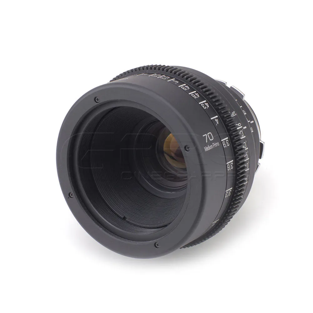 G.L Optics MEDIUM CINE PRIMES Rehoused Mamiya 645N Medium Format Lenses