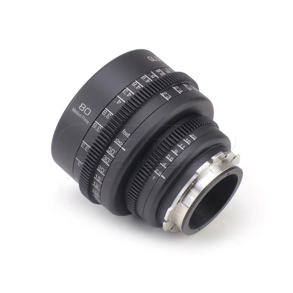 G.L Optics MEDIUM CINE PRIMES Rehoused Mamiya 645N Medium Format Lenses