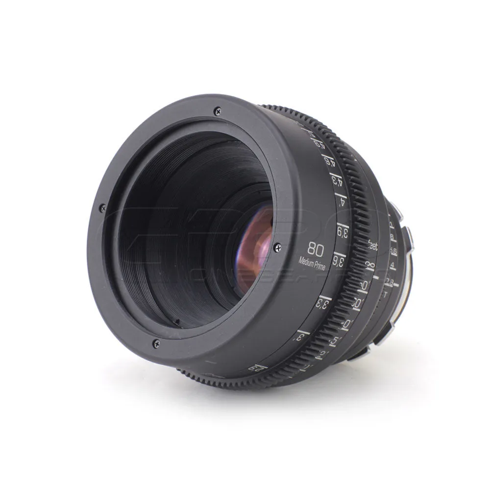 G.L Optics MEDIUM CINE PRIMES Rehoused Mamiya 645N Medium Format Lenses