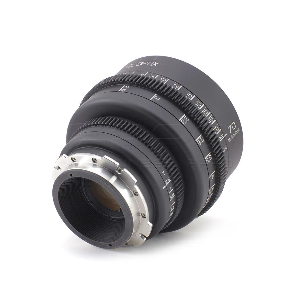 G.L Optics MEDIUM CINE PRIMES Rehoused Mamiya 645N Medium Format Lenses