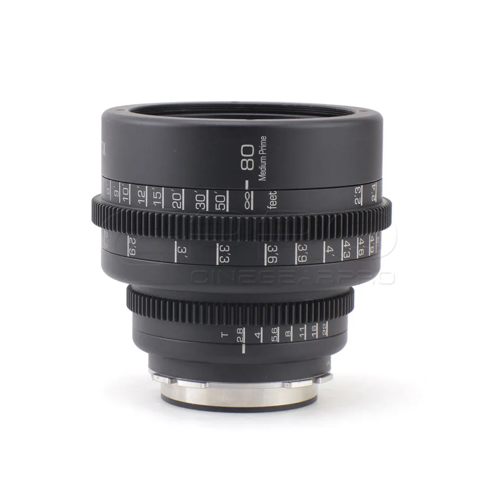 G.L Optics MEDIUM CINE PRIMES Rehoused Mamiya 645N Medium Format Lenses