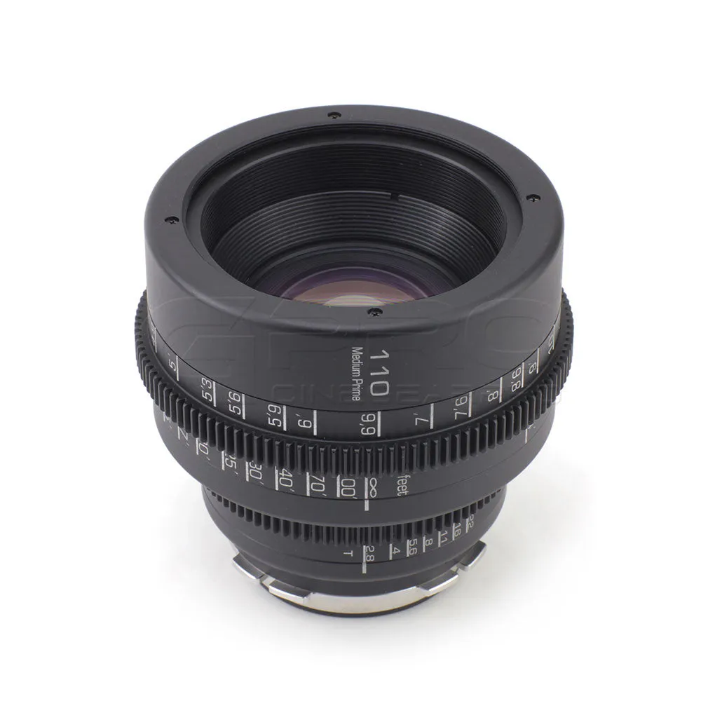 G.L Optics MEDIUM CINE PRIMES Rehoused Mamiya 645N Medium Format Lenses