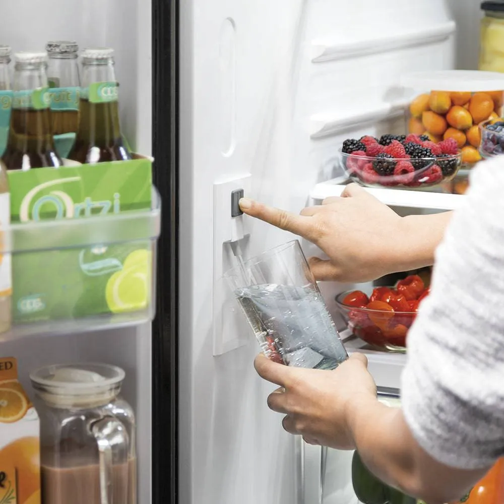 GNE27JYMFS - REFRIGERATORS - GE - French 3-Door - Stainless Steel - Open Box