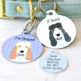 Grand Basset Griffon Vendeen Personalised Dog ID Tag