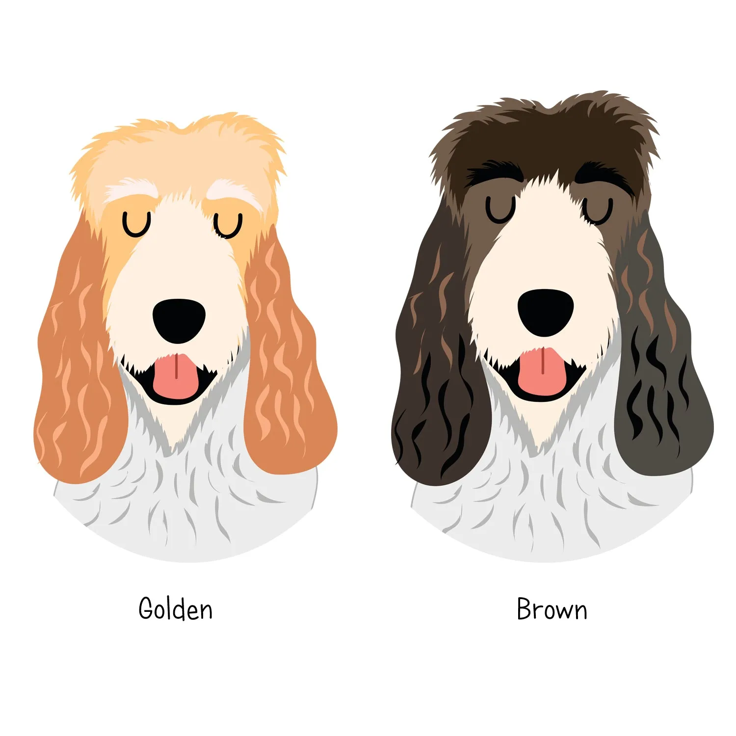 Grand Basset Griffon Vendeen Personalised Dog ID Tag
