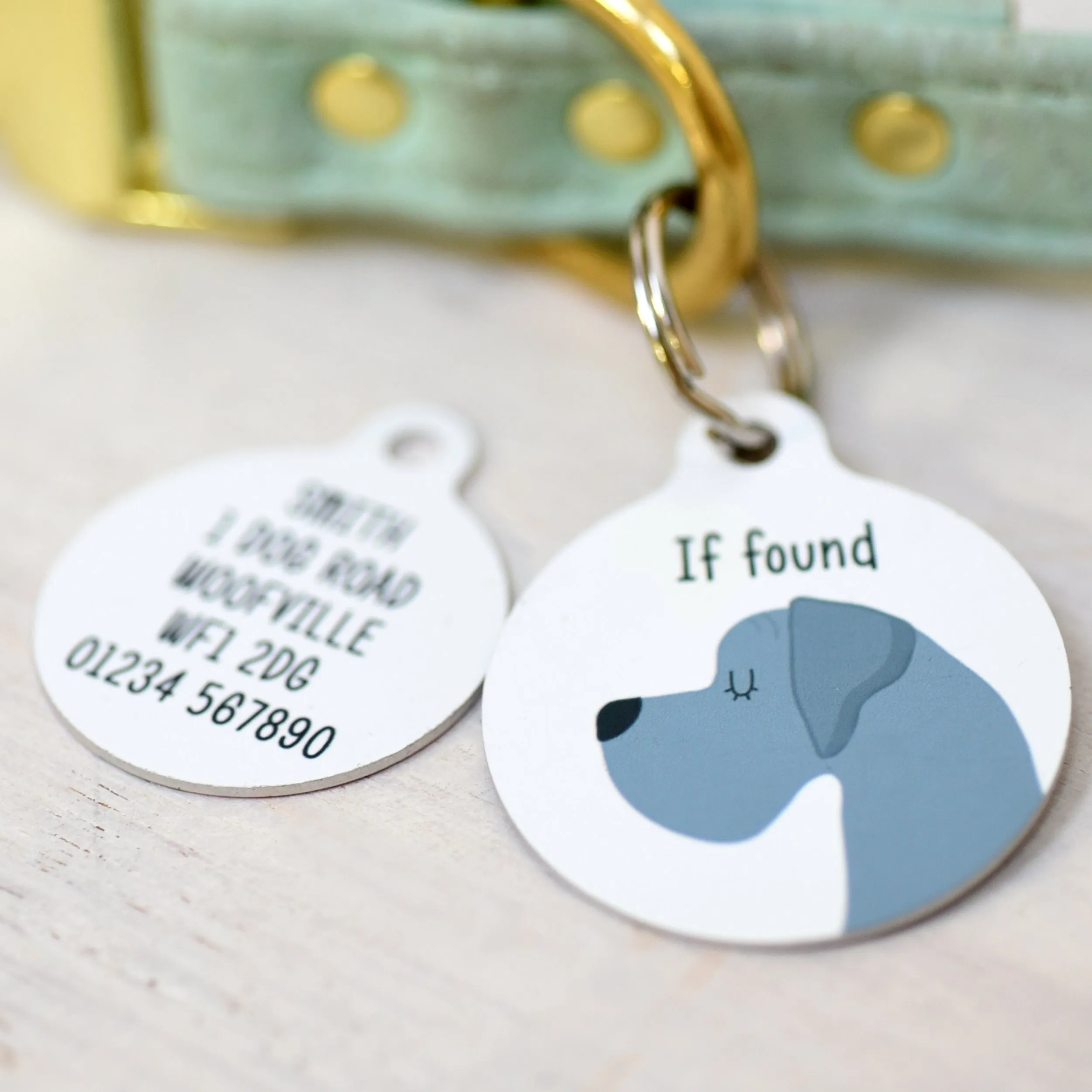 Great Dane Personalised Dog Tag