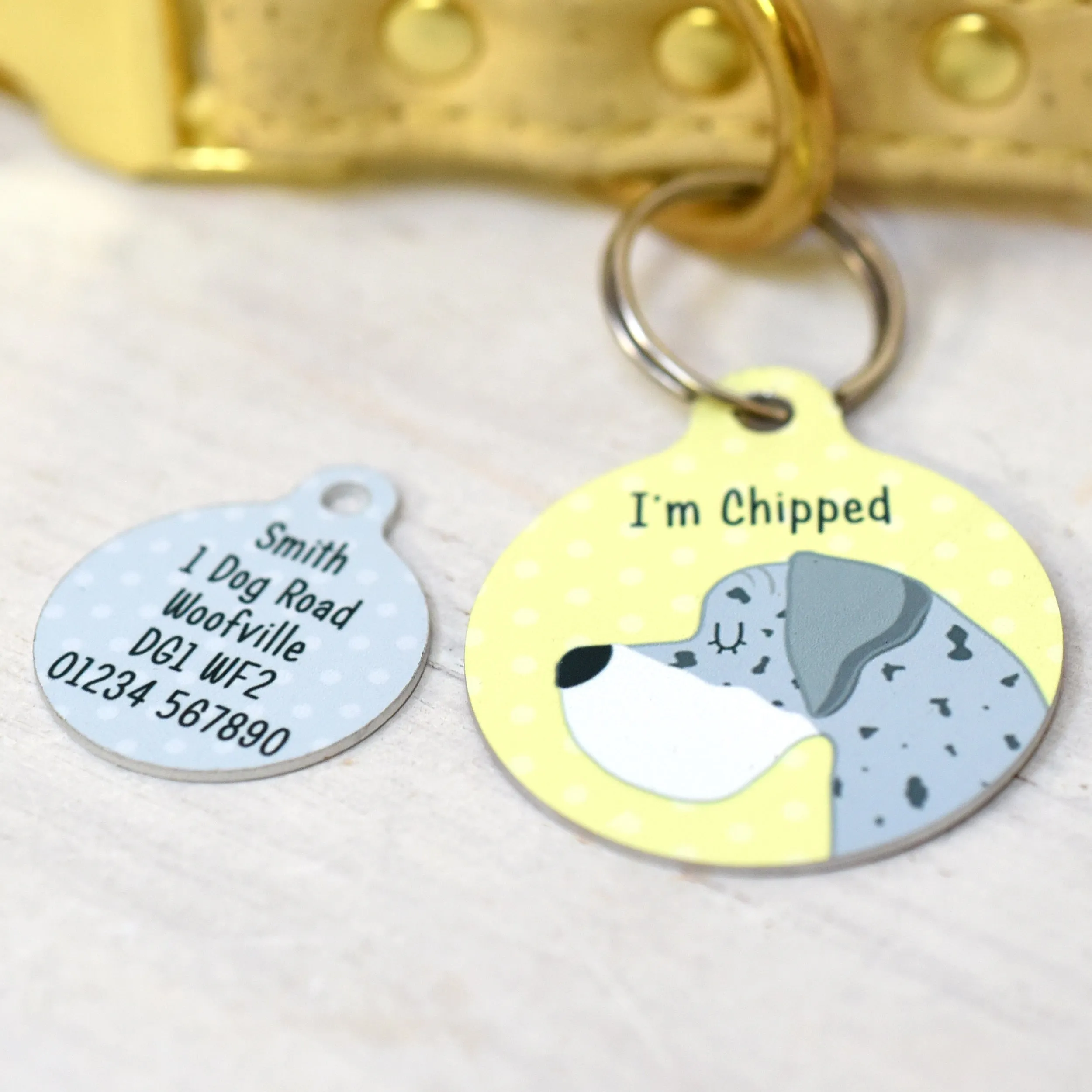 Great Dane Personalised Dog Tag