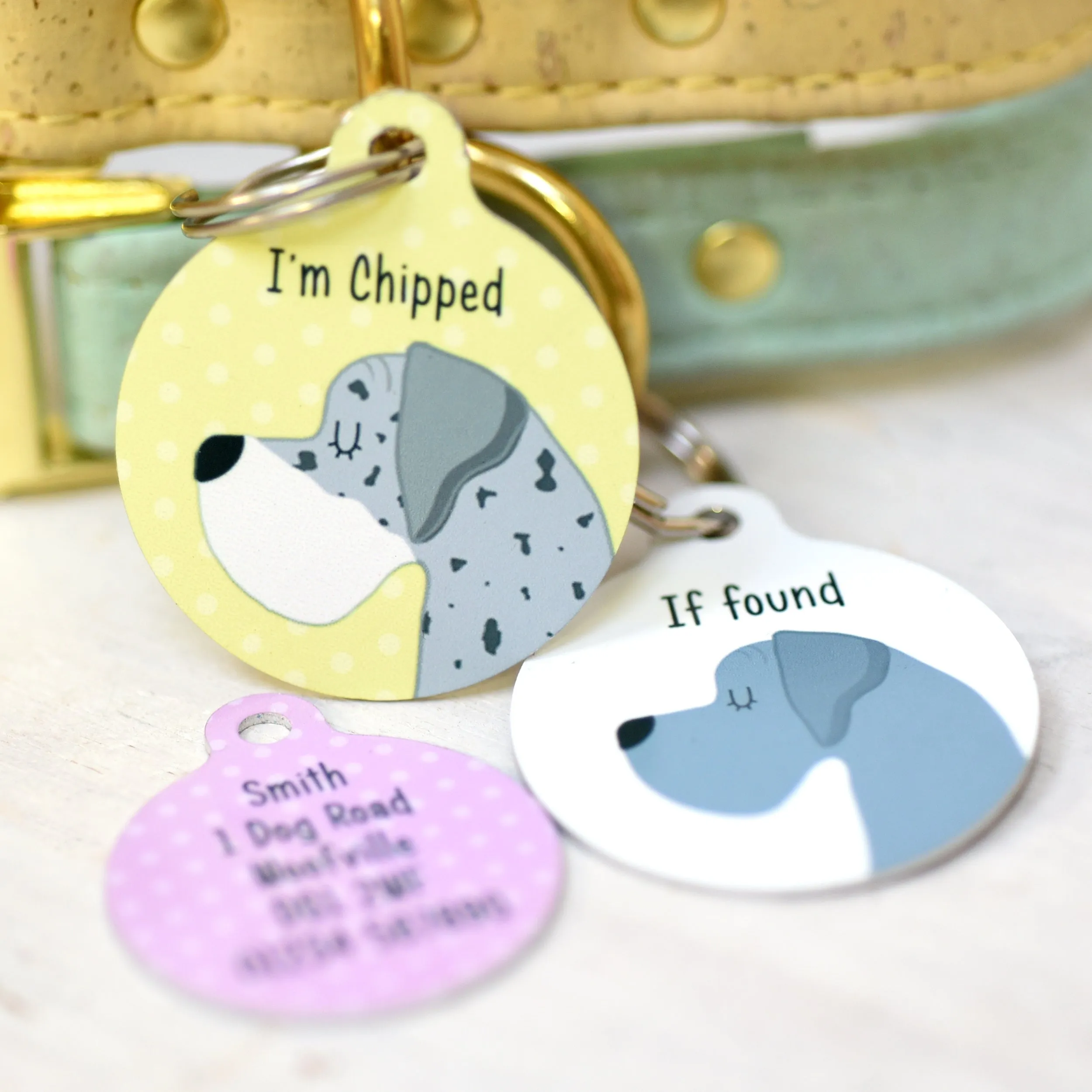 Great Dane Personalised Dog Tag