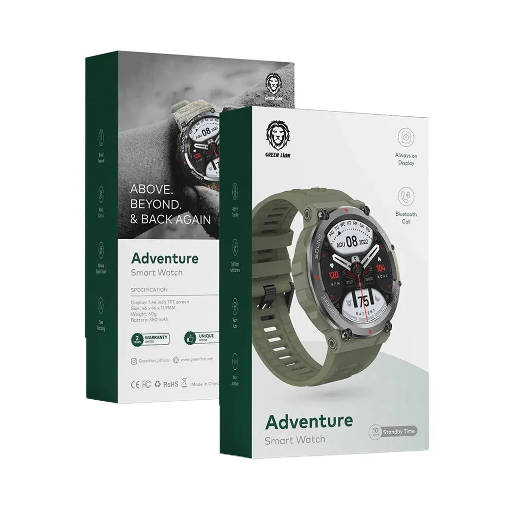 GREEN LION ADVENTURE SMART WATCH