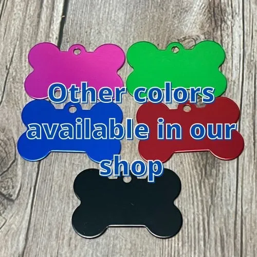 GREEN PET ID TAG